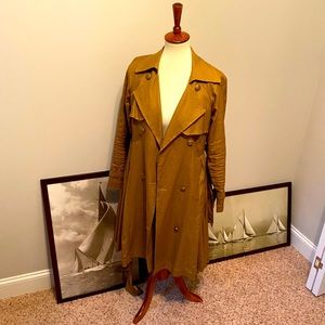 Mise en Scene Ruffian Anthropologie rain coat 🧥